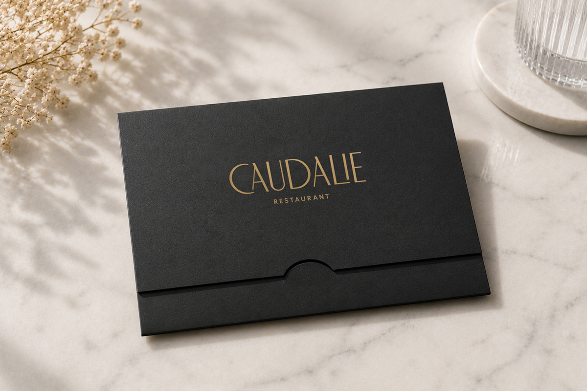 Caudalie, chèque cadeau recto